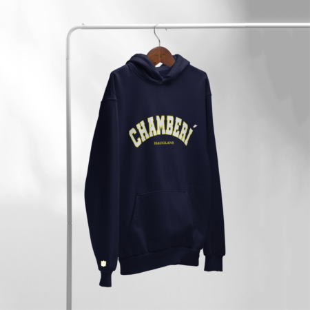 sudadera azul marino edición barrios