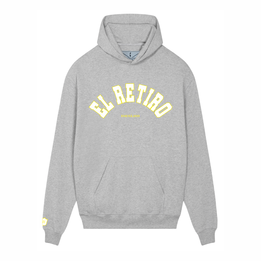 sudadera gris edición barrios